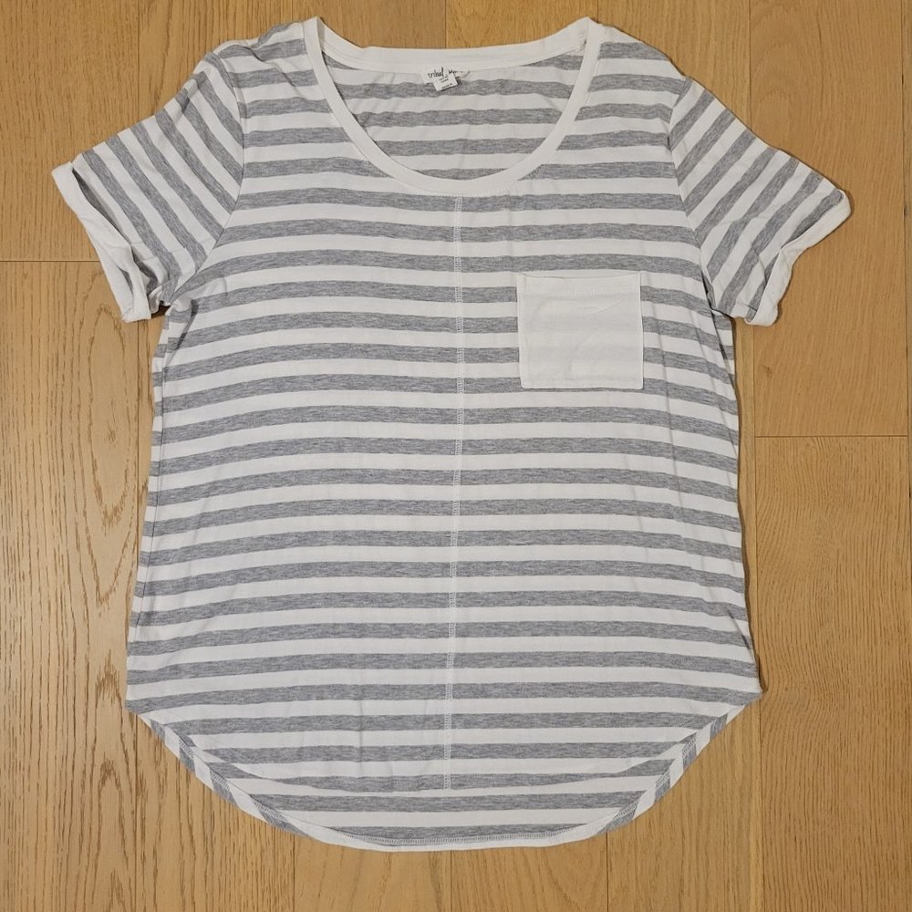Tribal Jeans Striped Top
